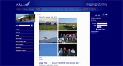 Desktop Screenshot of klub-kal.domovanje.com
